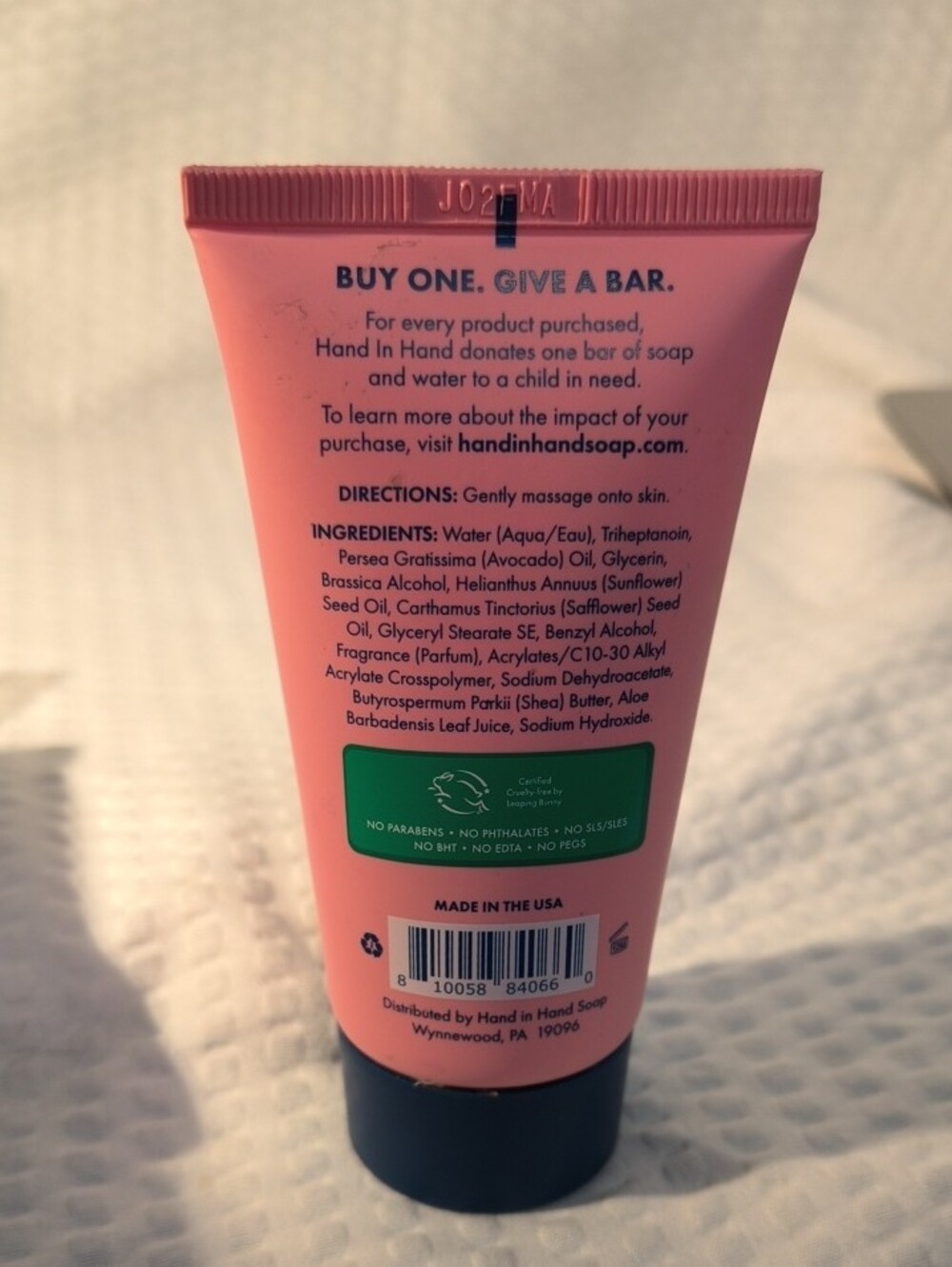 Hand In Hand Pink Cactus Blossom Hand Cream - Softening Daily Moisturizer - Picture 4 of 4